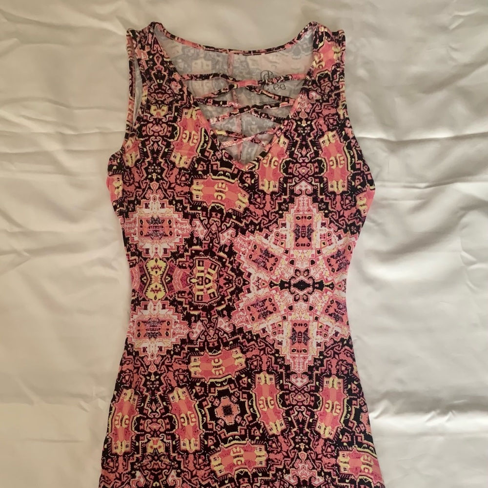 Pink Body-con Short Dress